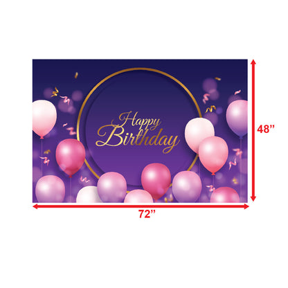 balloon birthday backdrop