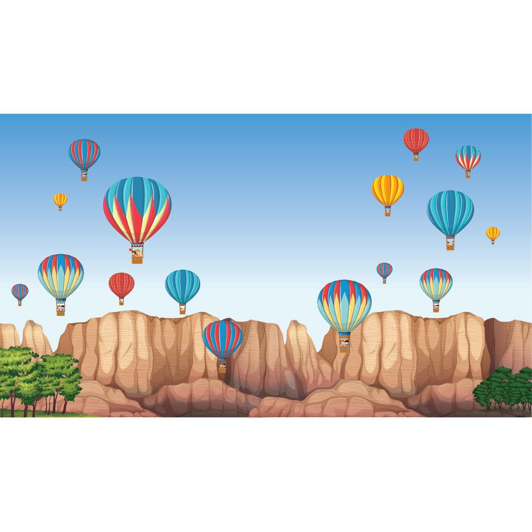 hot air Balloon backdrop