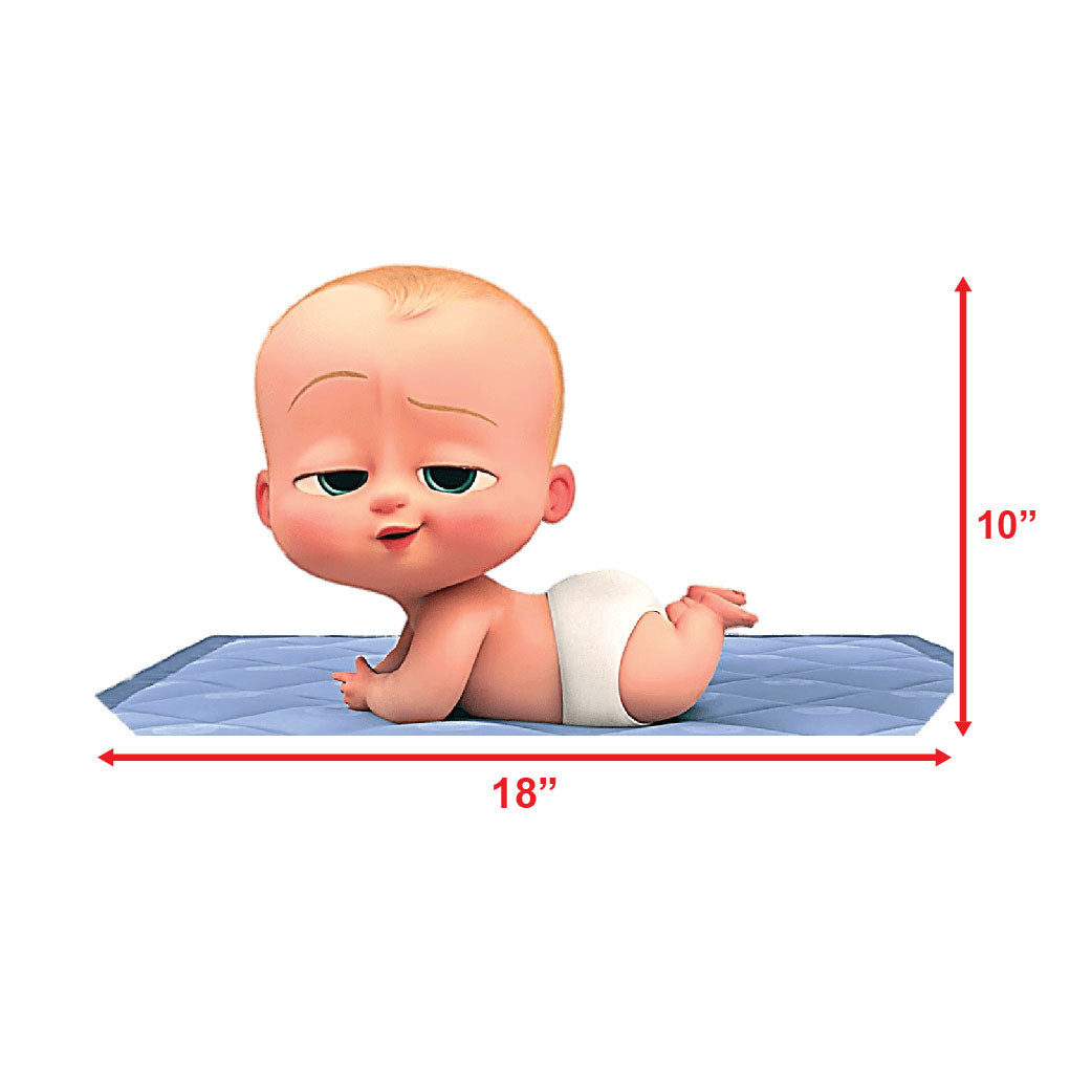 Boss Baby sleeping sunboard cutouts