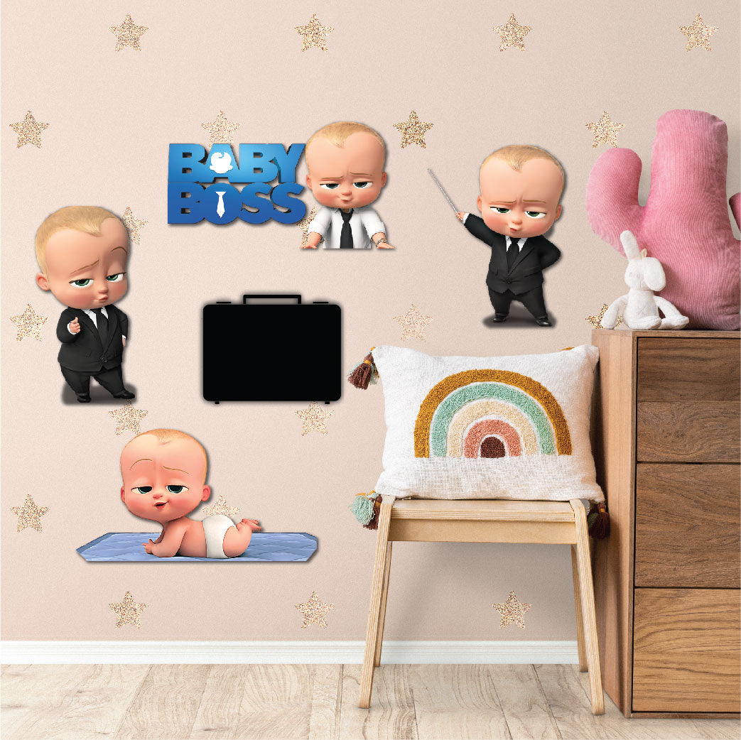 Boss Baby Theme Sunboard Cutouts Set Of 5 – Swister Decor