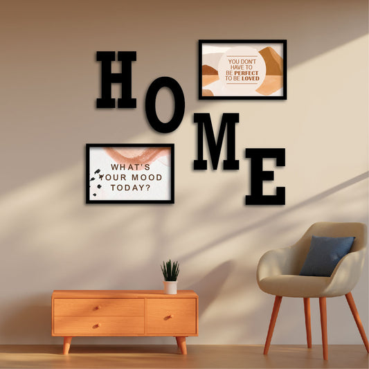 HOME Photo Frames With A Set Of 6 Elements