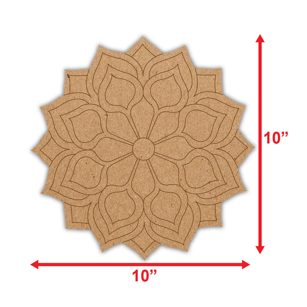 Designer Cut Pre-Marked DIY MDF Base