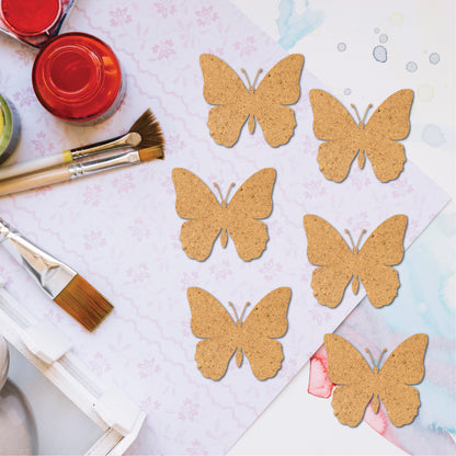 Butterfly shape mdf cutouts