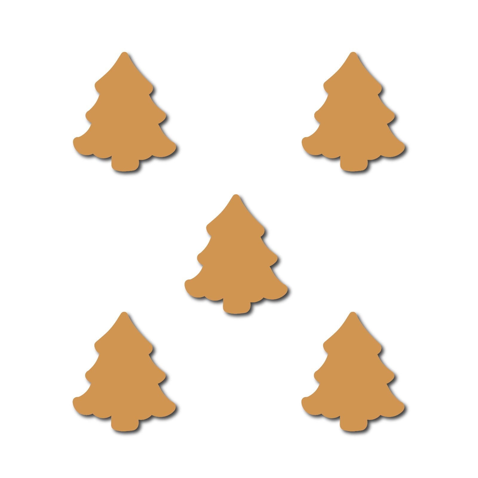 Tree Shaped Cutouts 