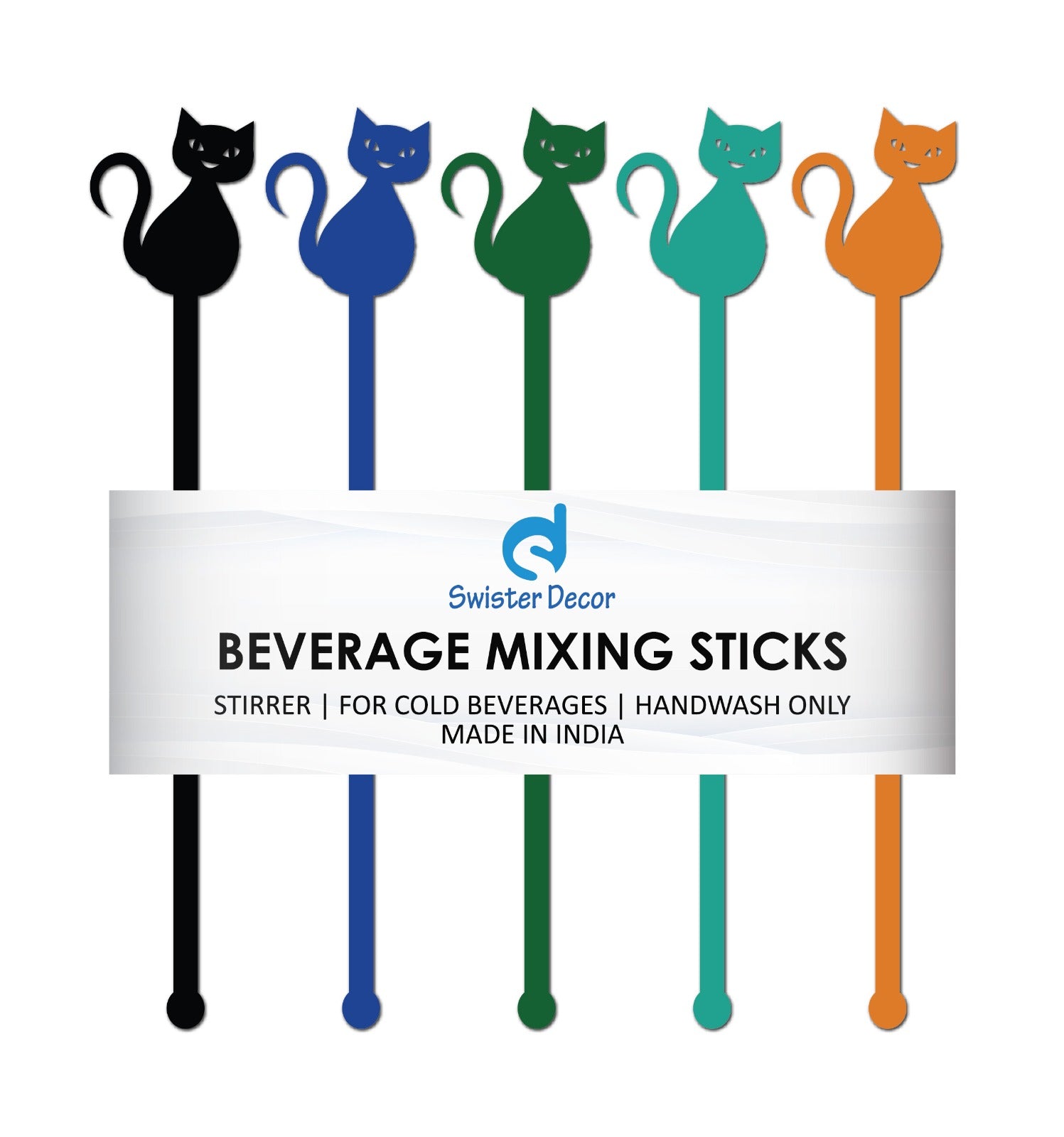 cat drink stirrers