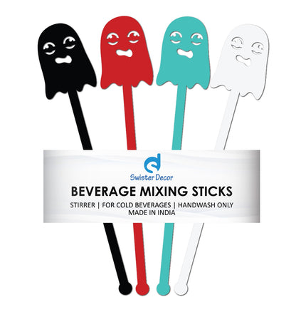 Halloween drink stirrers