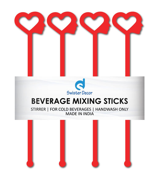 Valentine special drink stirrers