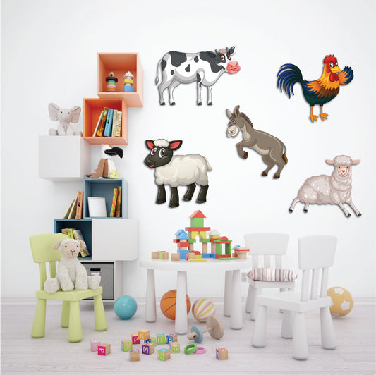 farm animals sunboard cutouts