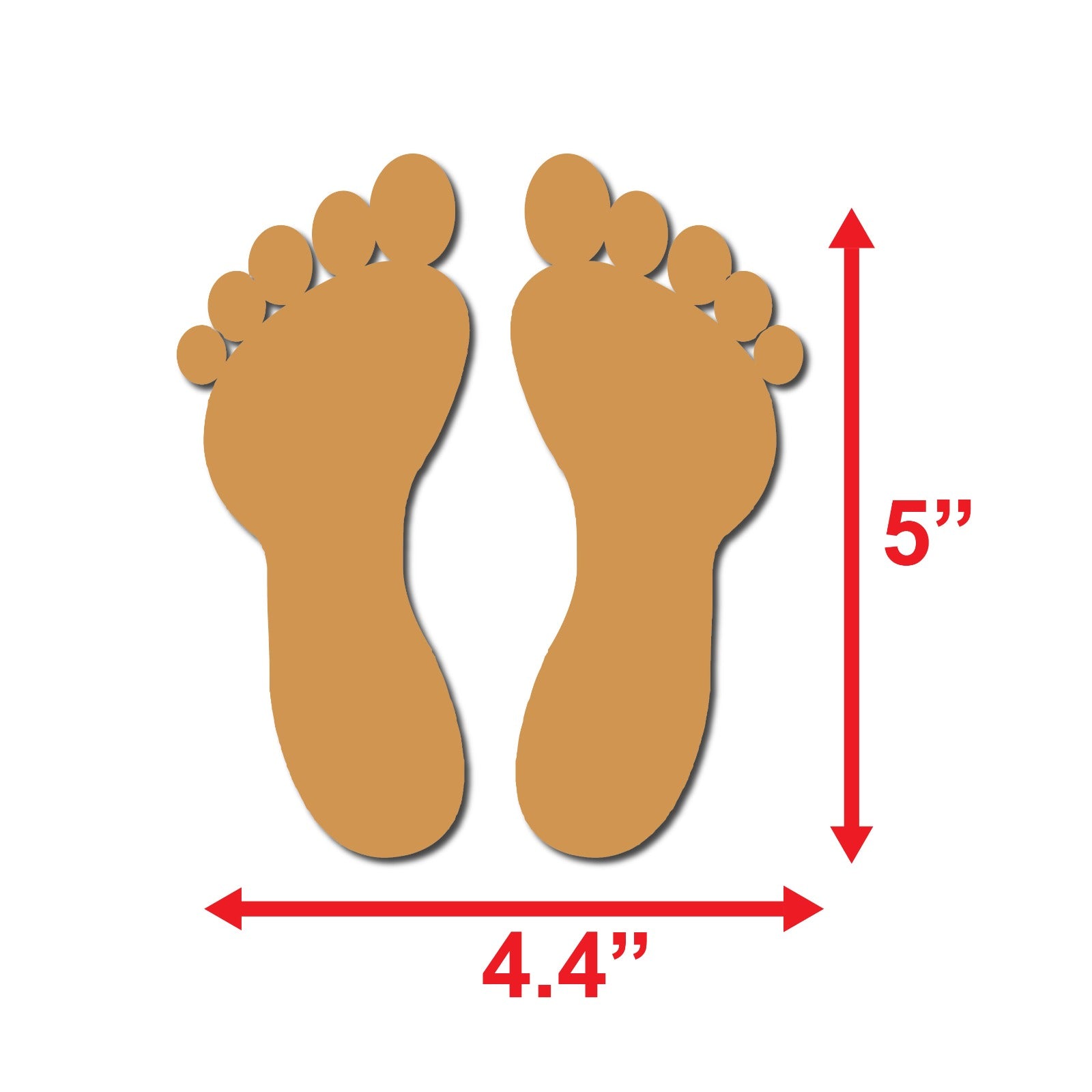 Laxmi footprint cutouts