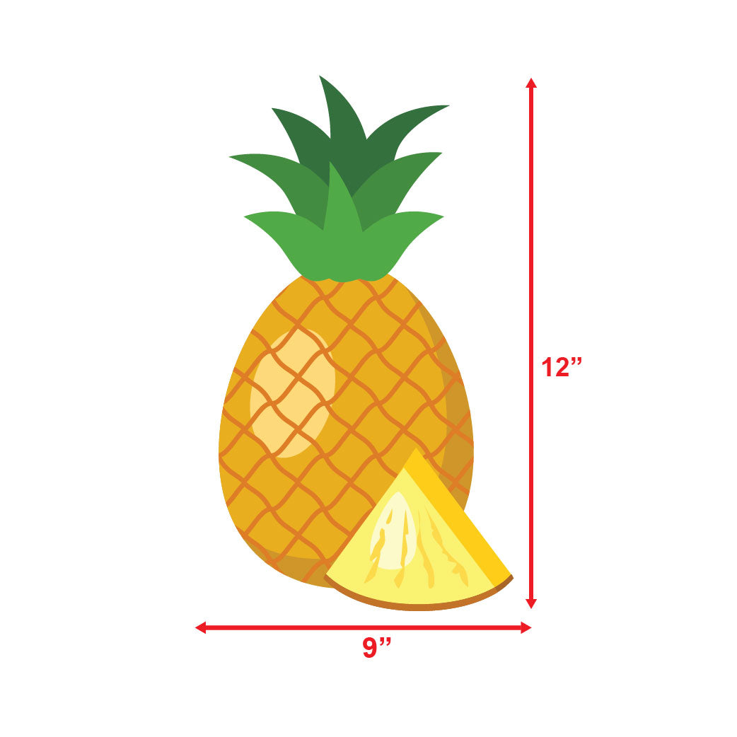 pineapple fruits sunboard cutouts