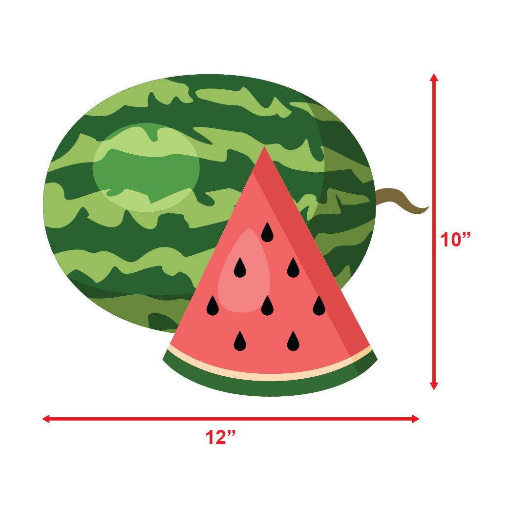 watermelon fruits sunboard cutouts