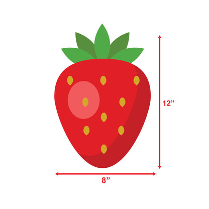 strawberry fruits sunboard cutouts