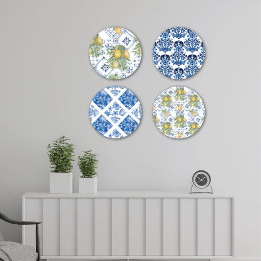 Amalfi Prints Round Shaped Wall Art 