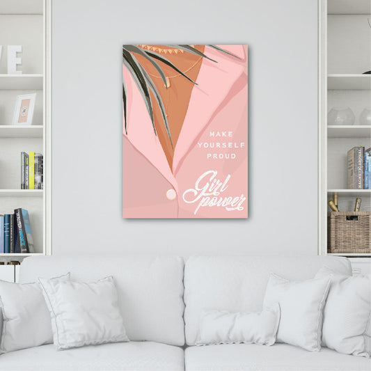 Girl Power Quote Wall Hanging