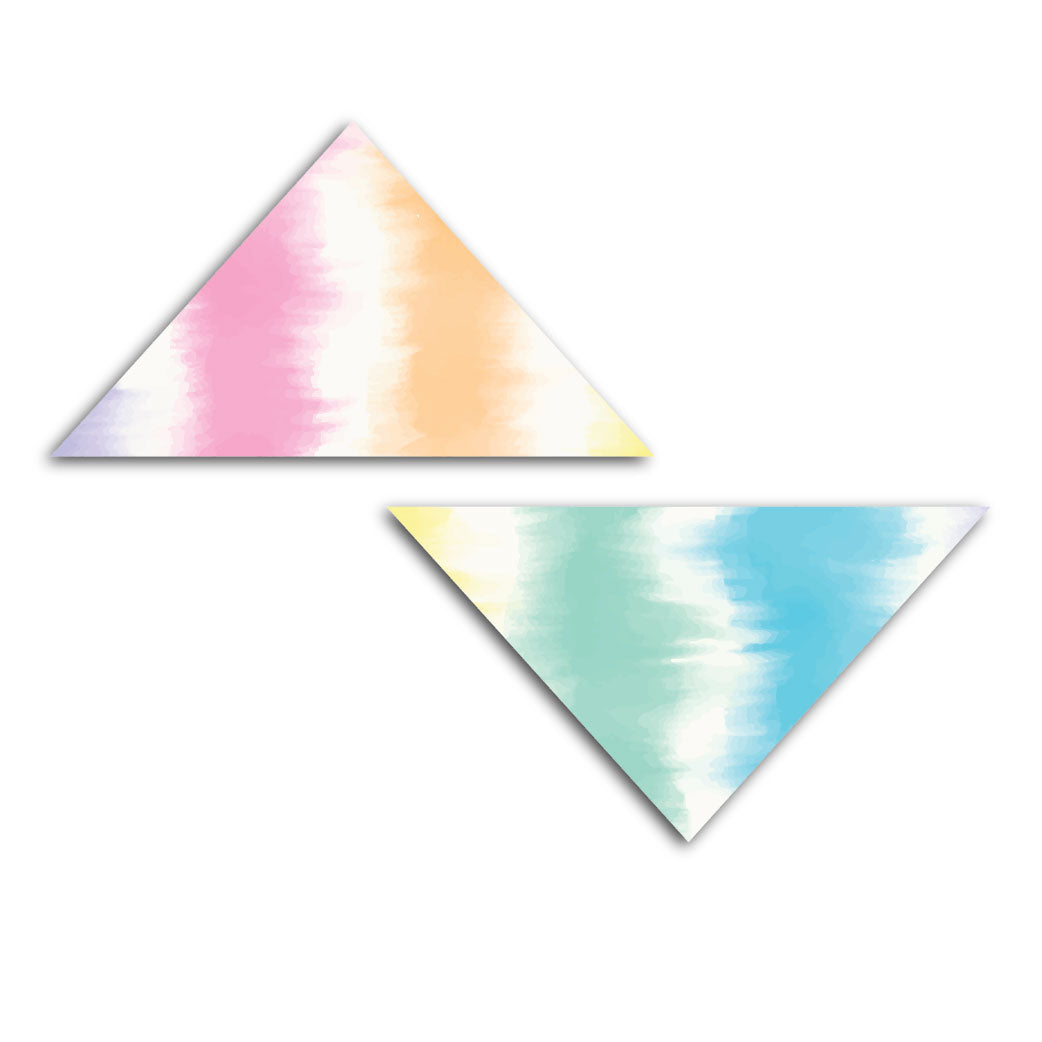 Gradiant Colour Wall Art Set Of 2