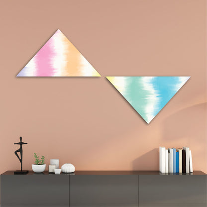 Gradiant Colour Wall Art Set Of 2