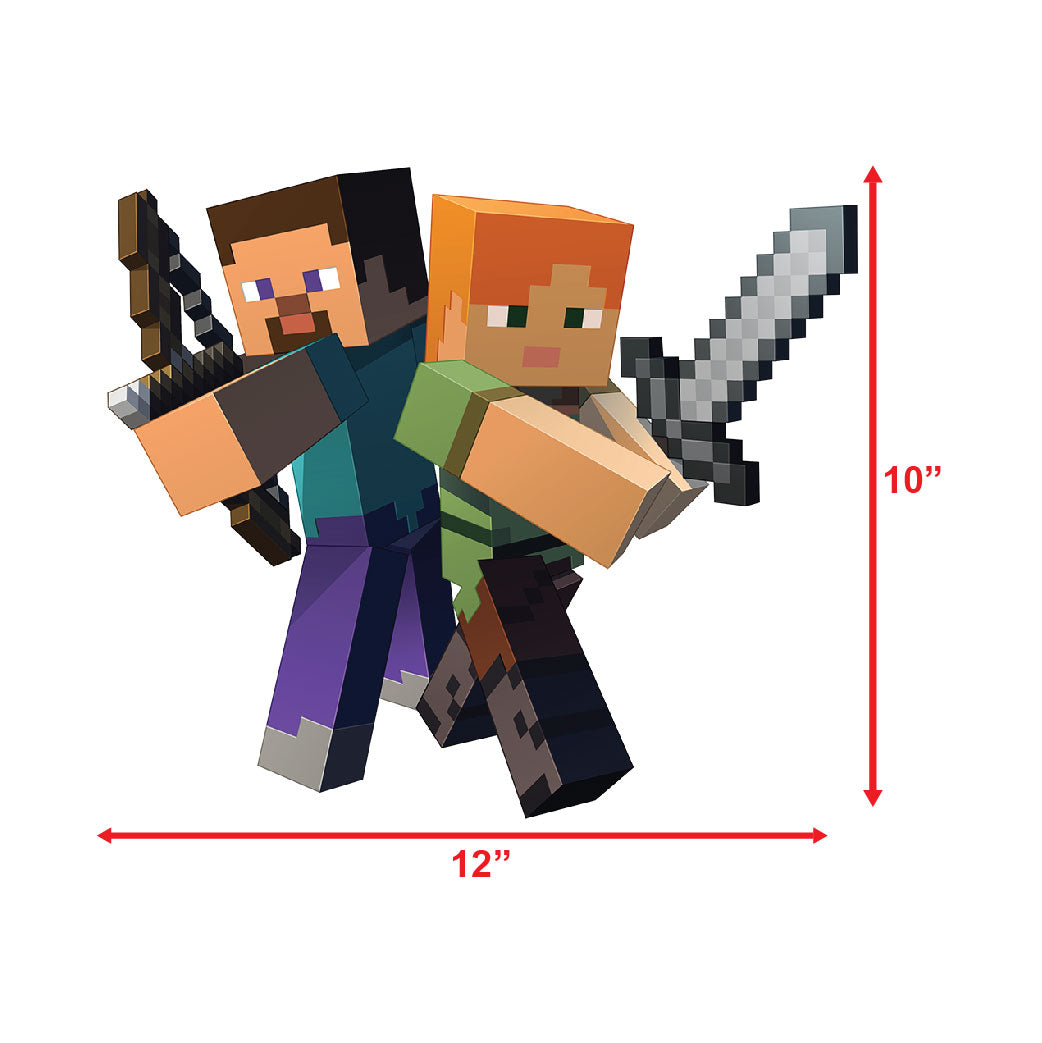 Minecraft characters Sunboard Cutouts 