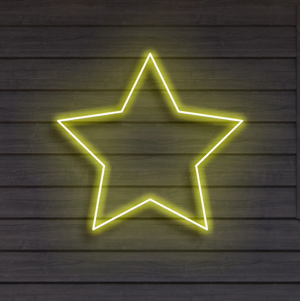 star neon light