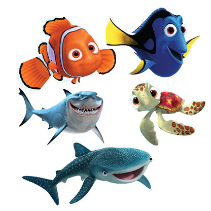 Fish Theme Sunboard Cutouts Set Of 5