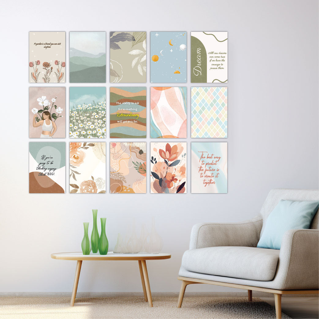 Timeless Designs For Wall Posters Set Of 15