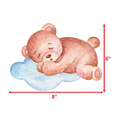 sleeping Teddy sunboard cutouts