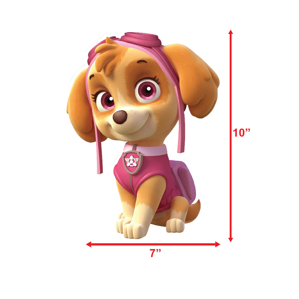 Paw Patrol skye Theme sunboard cutouts