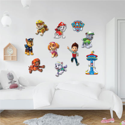 Paw Patrol Theme sunboard cutouts