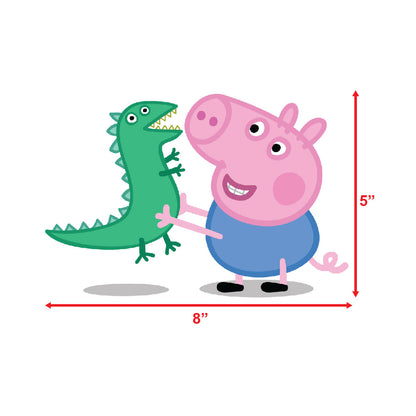 Peppa Pig Theme Sunboard Cutouts Set Of 8