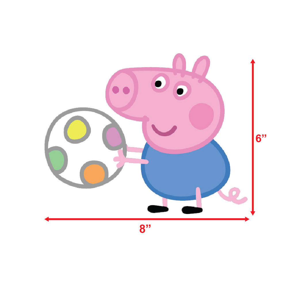 peppa pig George cutouts 