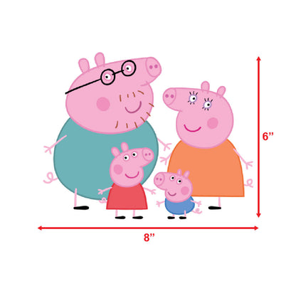 peppa pig sunboard cutouts