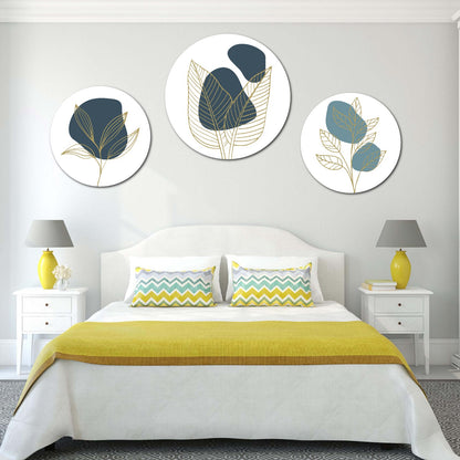 minimalist round wall art