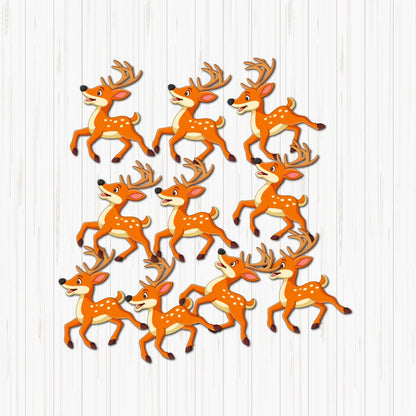 Small Deer small sunboard cutouts 