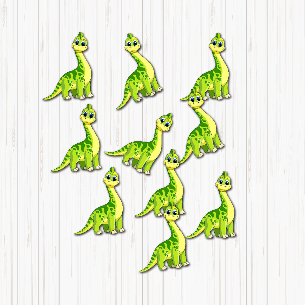 baby dino small sunboard cutouts 