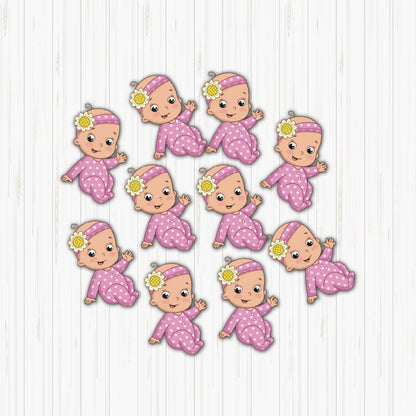  baby girl small sunboard cutouts