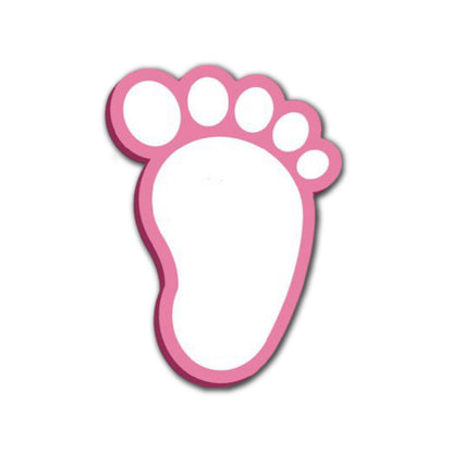 baby footprint sunboard cutouts