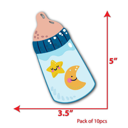 baby bottle sunboard cutouts 