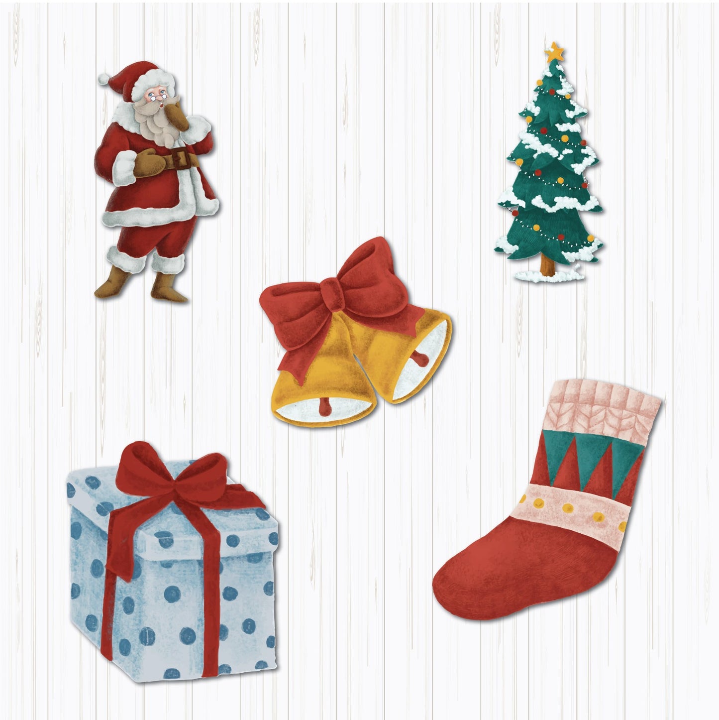 Christmas theme small sunboard cutouts