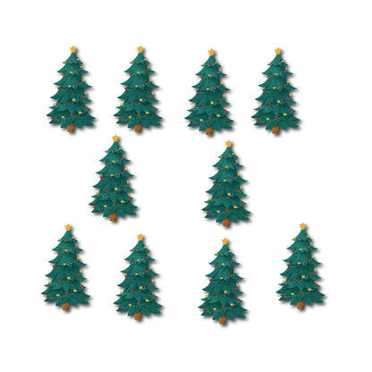 Christmas Tree cutouts.