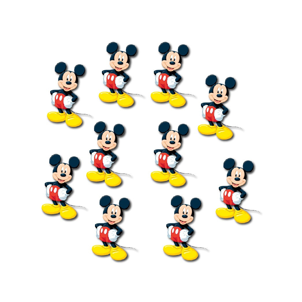 Mickey Mouse small cutouts