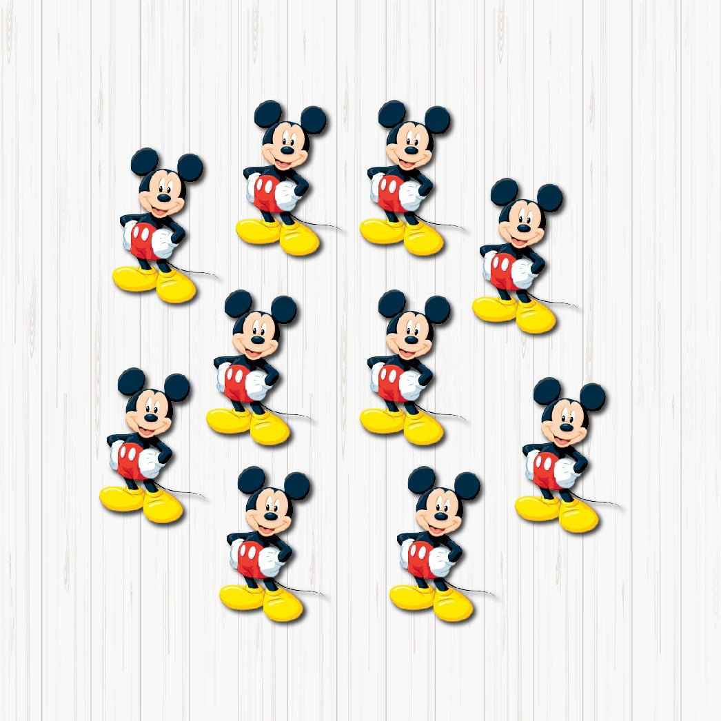 Mickey Mouse small sunboard cutouts