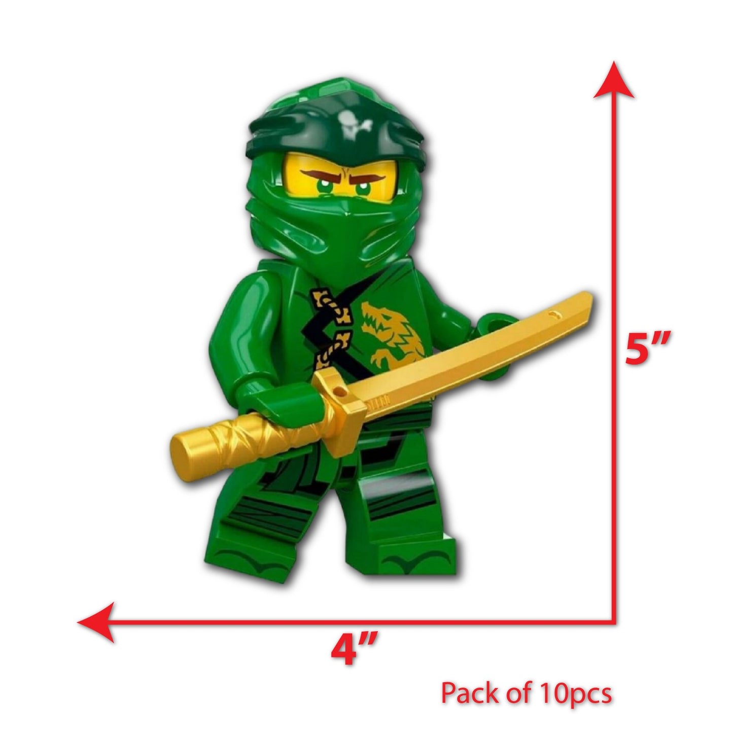 green Lego sunboard cutouts