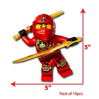  red Lego sunboard cutouts 