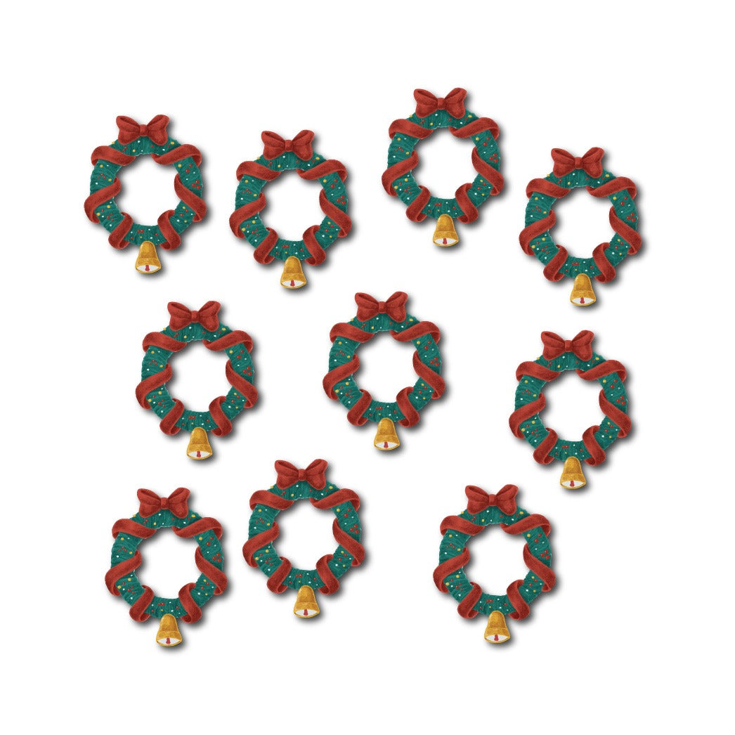 Christmas ring cutouts