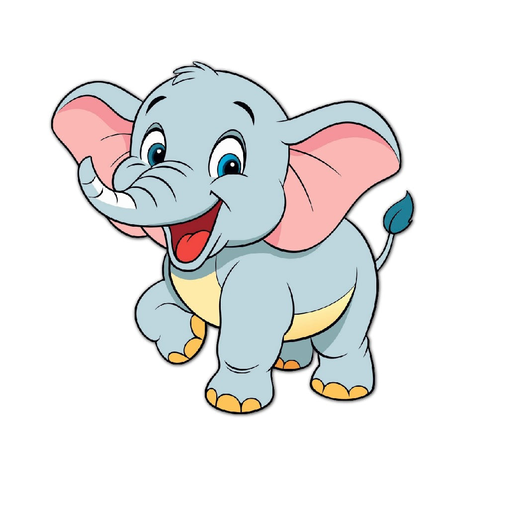 Laughing Elephant Small Sunboard Cutouts