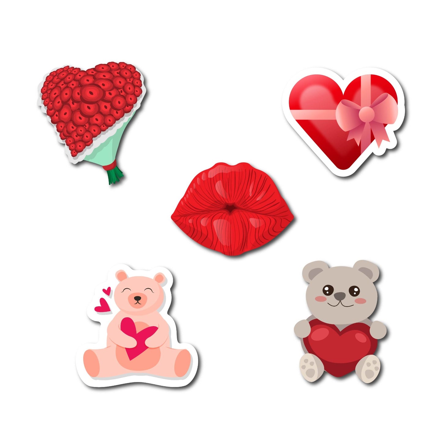 Valentine theme sunboard cutouts