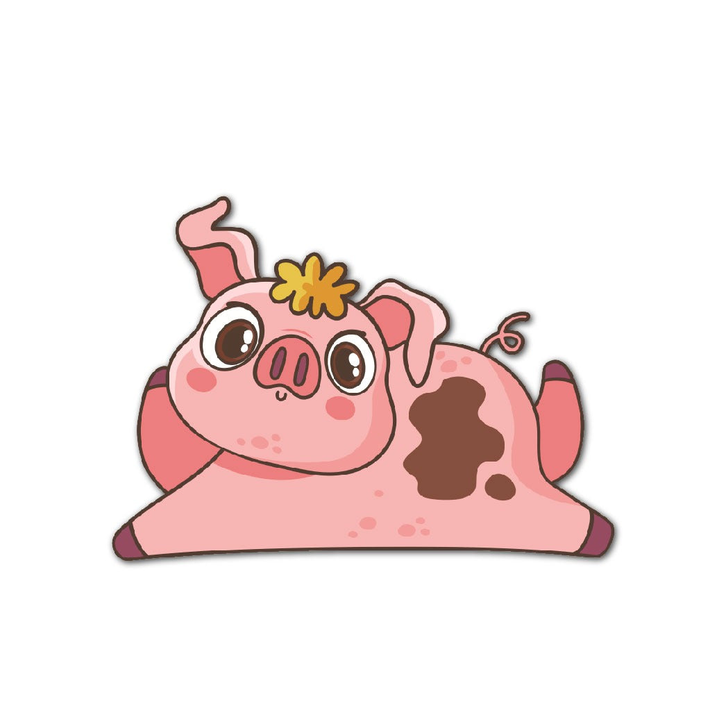 Cute Pig Small Sunboard Cutouts 