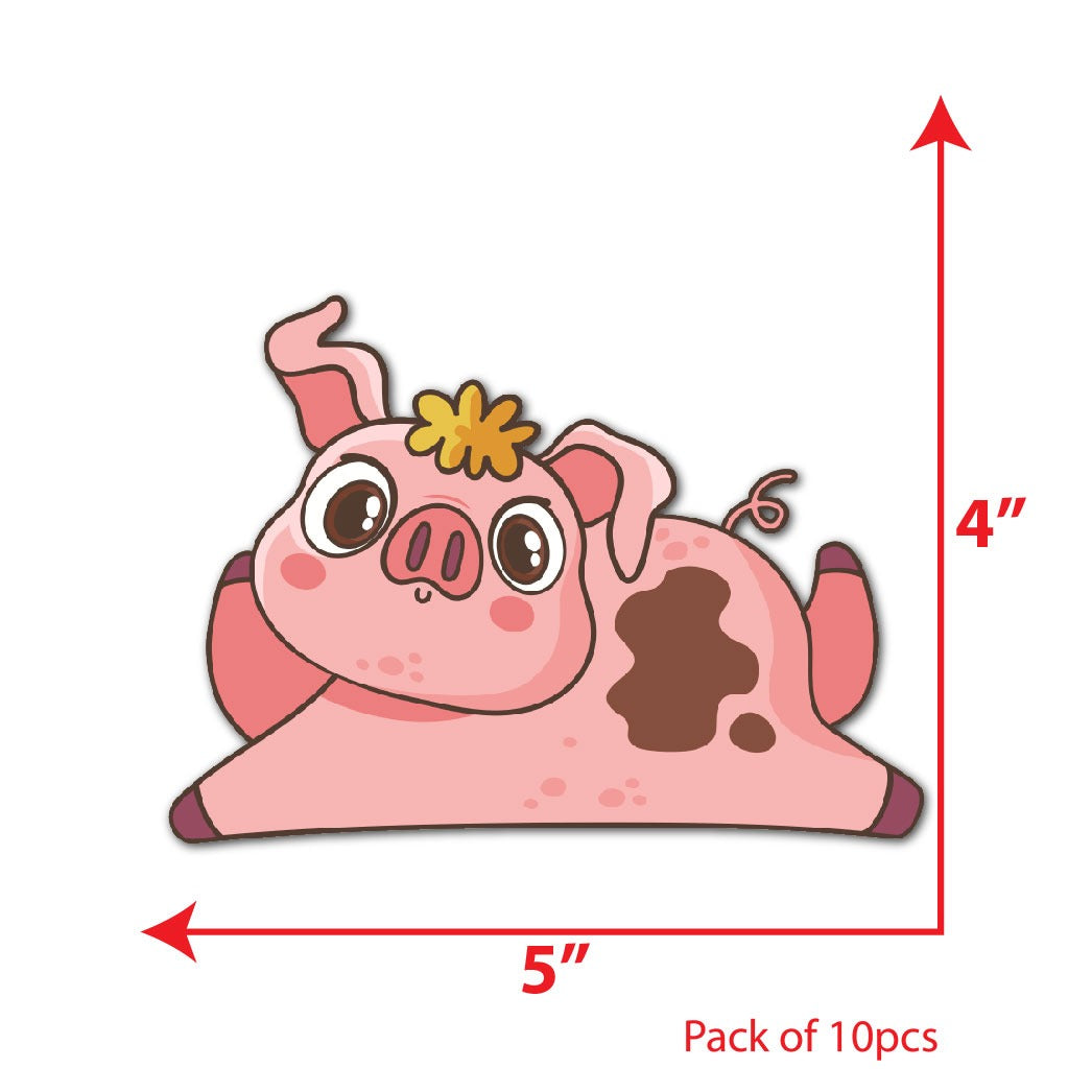 Cute Pig Sunboard Cutouts 