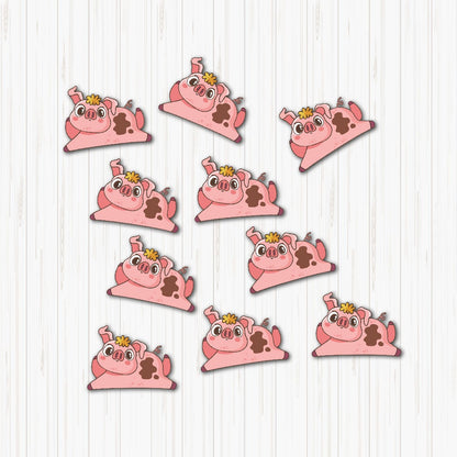 Online Cute Pig Small Sunboard Cutouts 