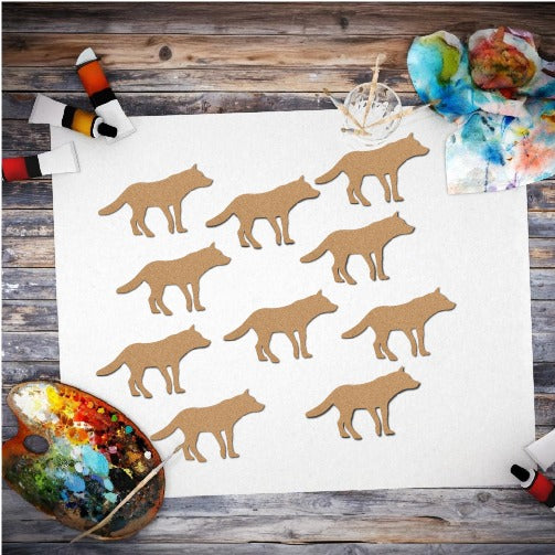 Wolf mdf shape cutouts