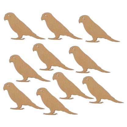 Parrot MDF cutouts